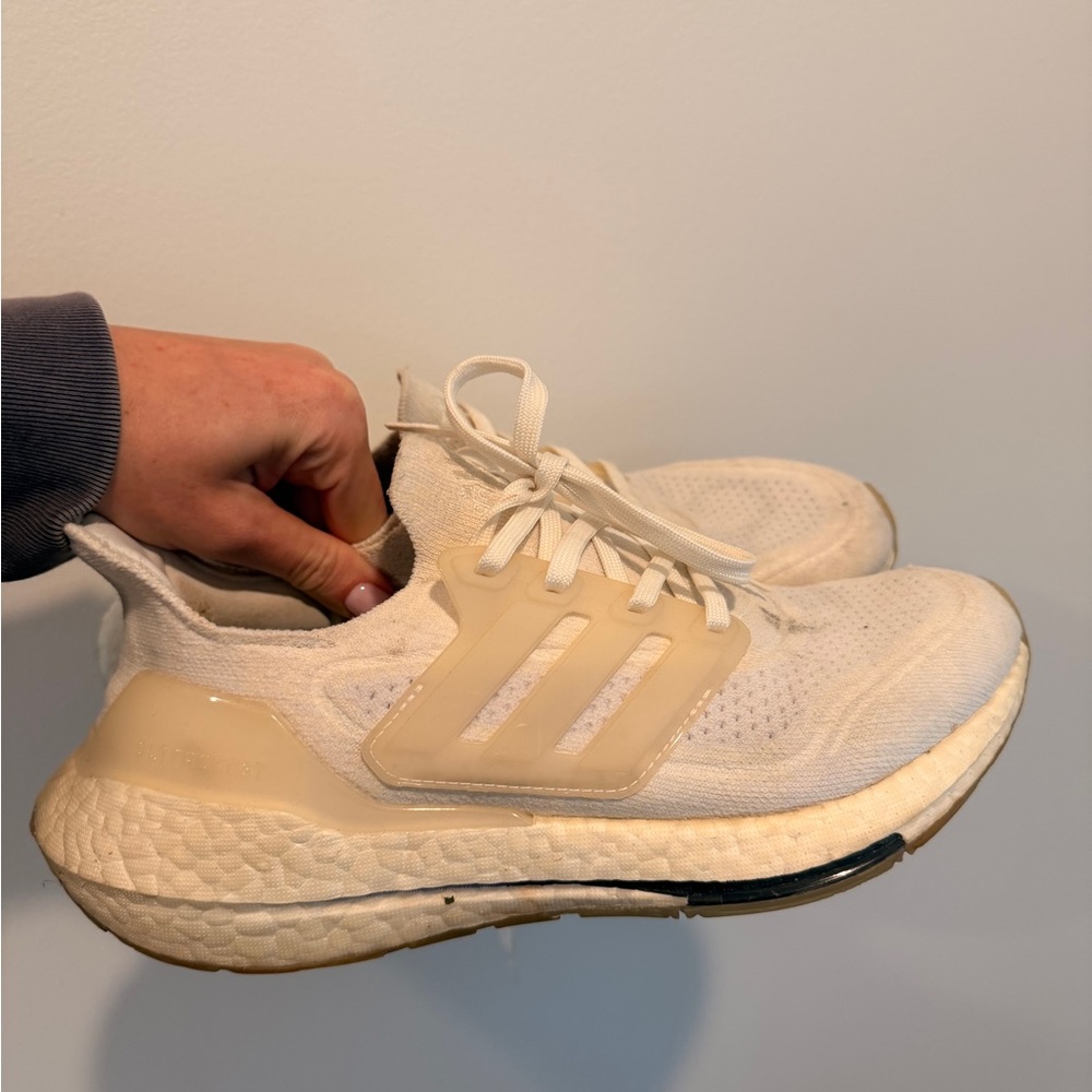 Adidas Ultraboost White Running Shoes